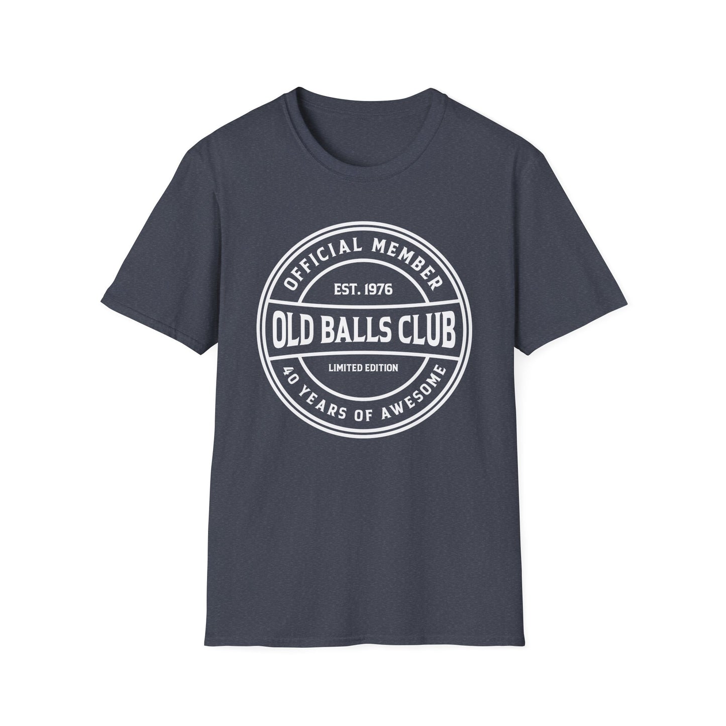 Mens Old Balls Club 50 Years Awesome Fifty 50th Birthday Fathers Day T-Shirt