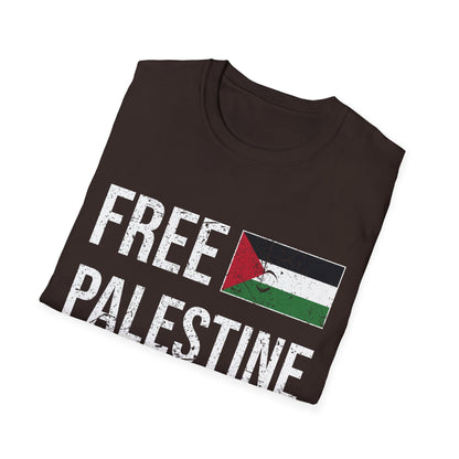 Free Palestine The Palestinian Flag Free Gaza T-Shirt Men Women