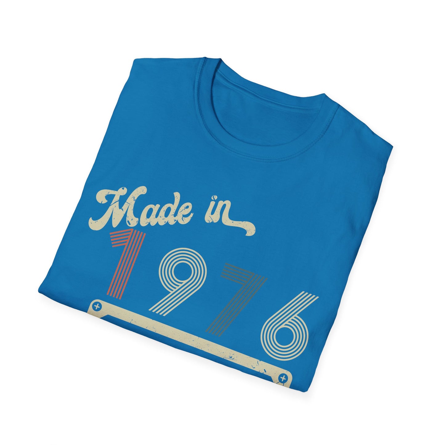 Made In 1976 Limited Edition Funny Cassette Tape Vintage T-Shirt For Men Women