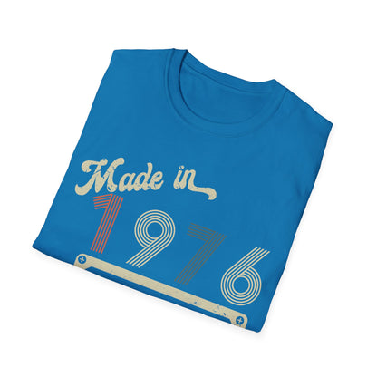 Made In 1976 Limited Edition Funny Cassette Tape Vintage T-Shirt For Men Women
