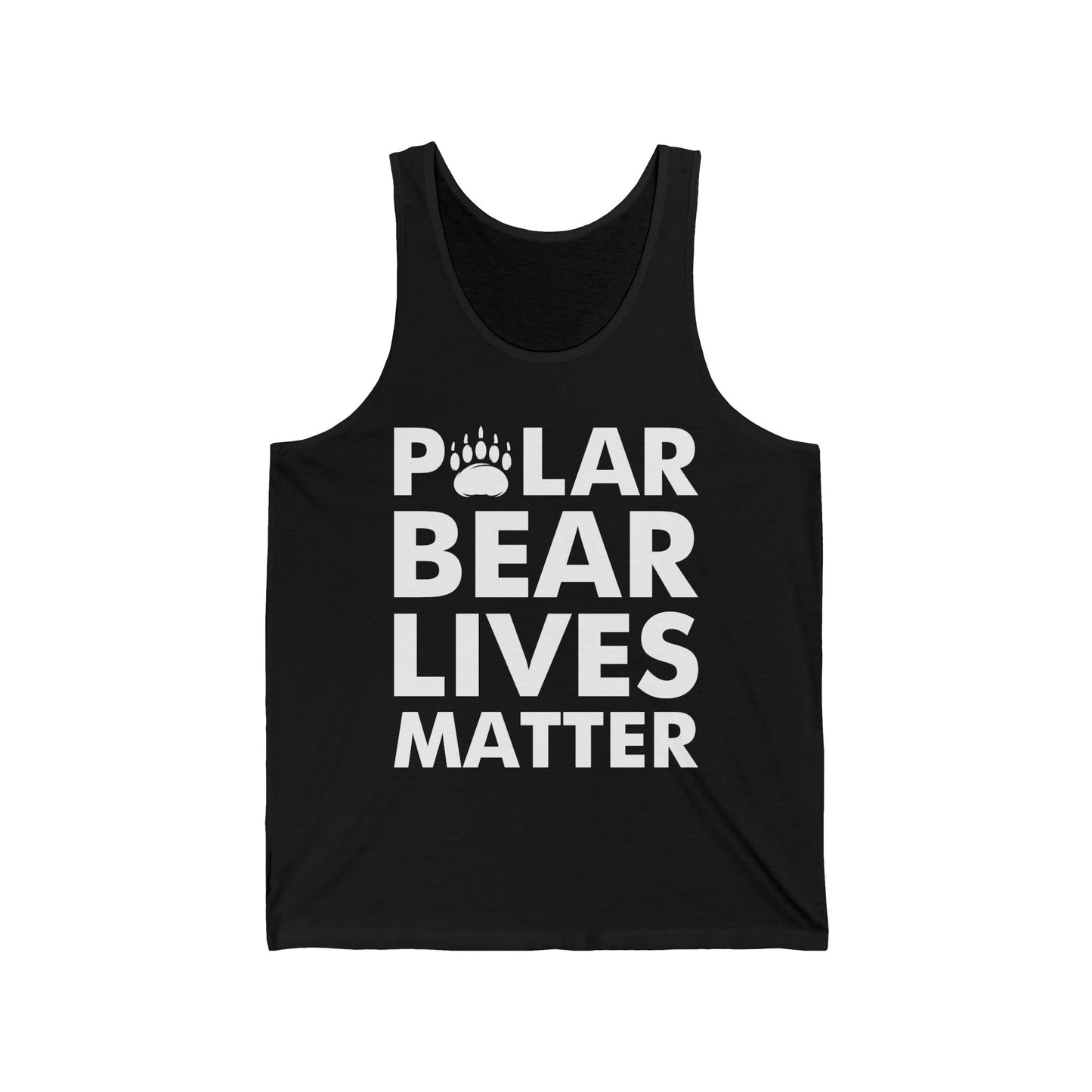 Polar Bear Lives Matter Arctic Save the Bears Animals Endangered Tank Top