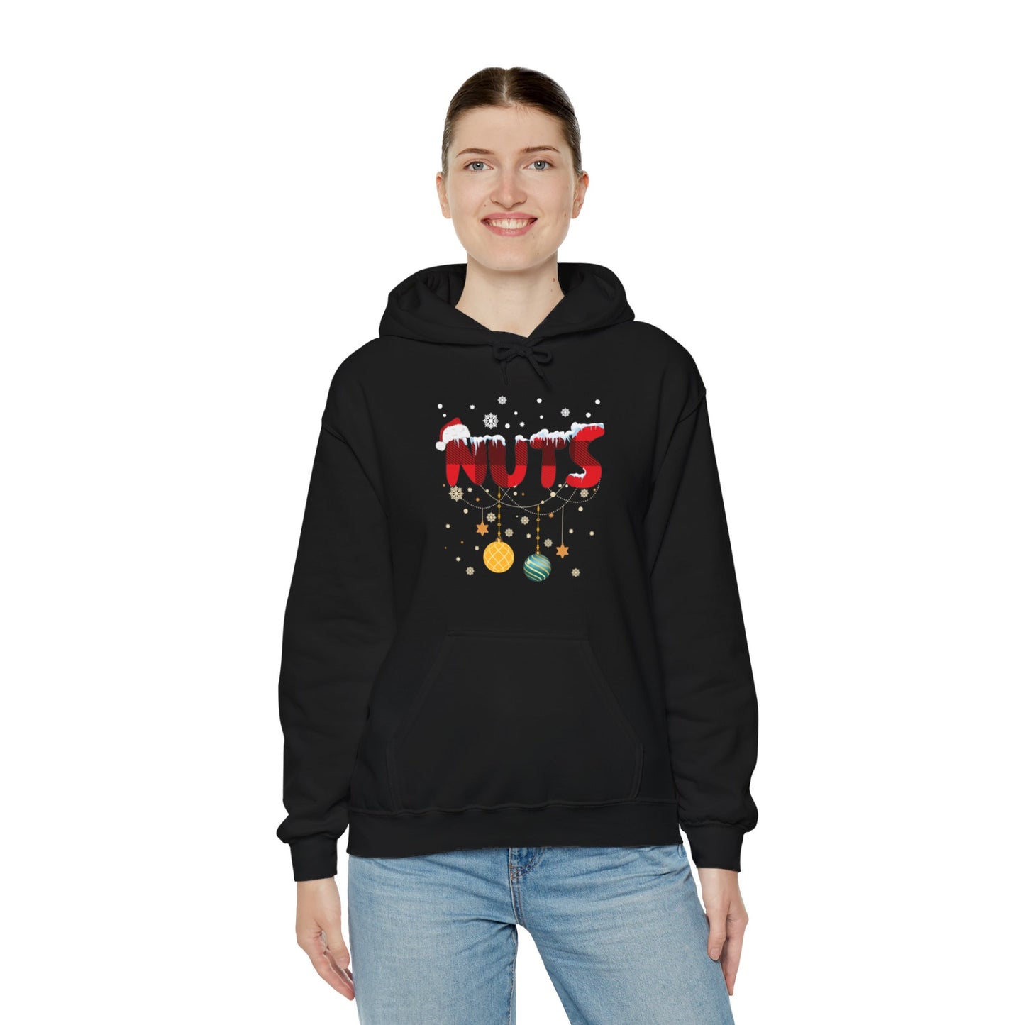 Chest Nuts Matching Chestnuts Funny Christmas Couples Nuts Hoodie