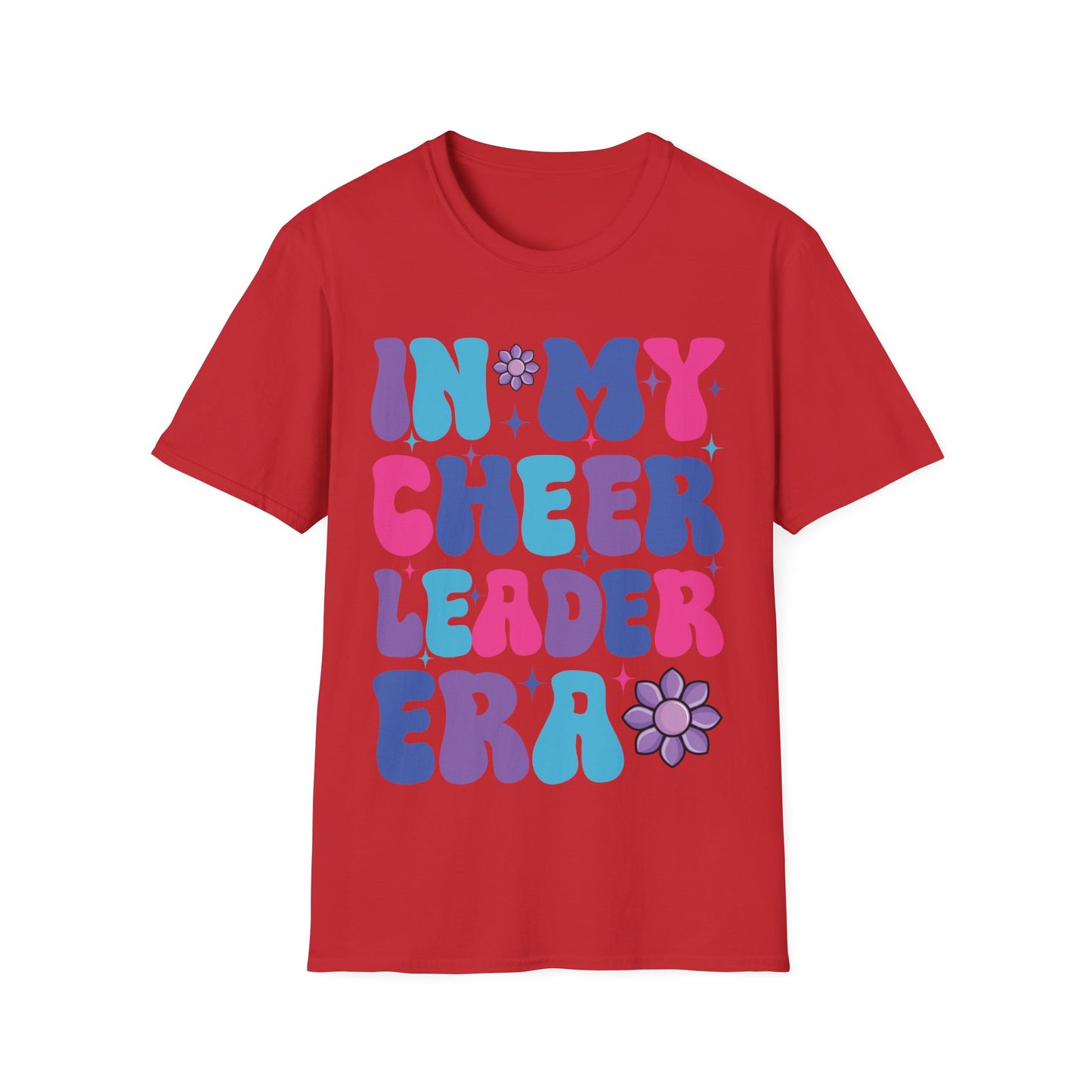 Funny In My Cheerleader Era Cheerleading Girls Teens Women T-Shirt