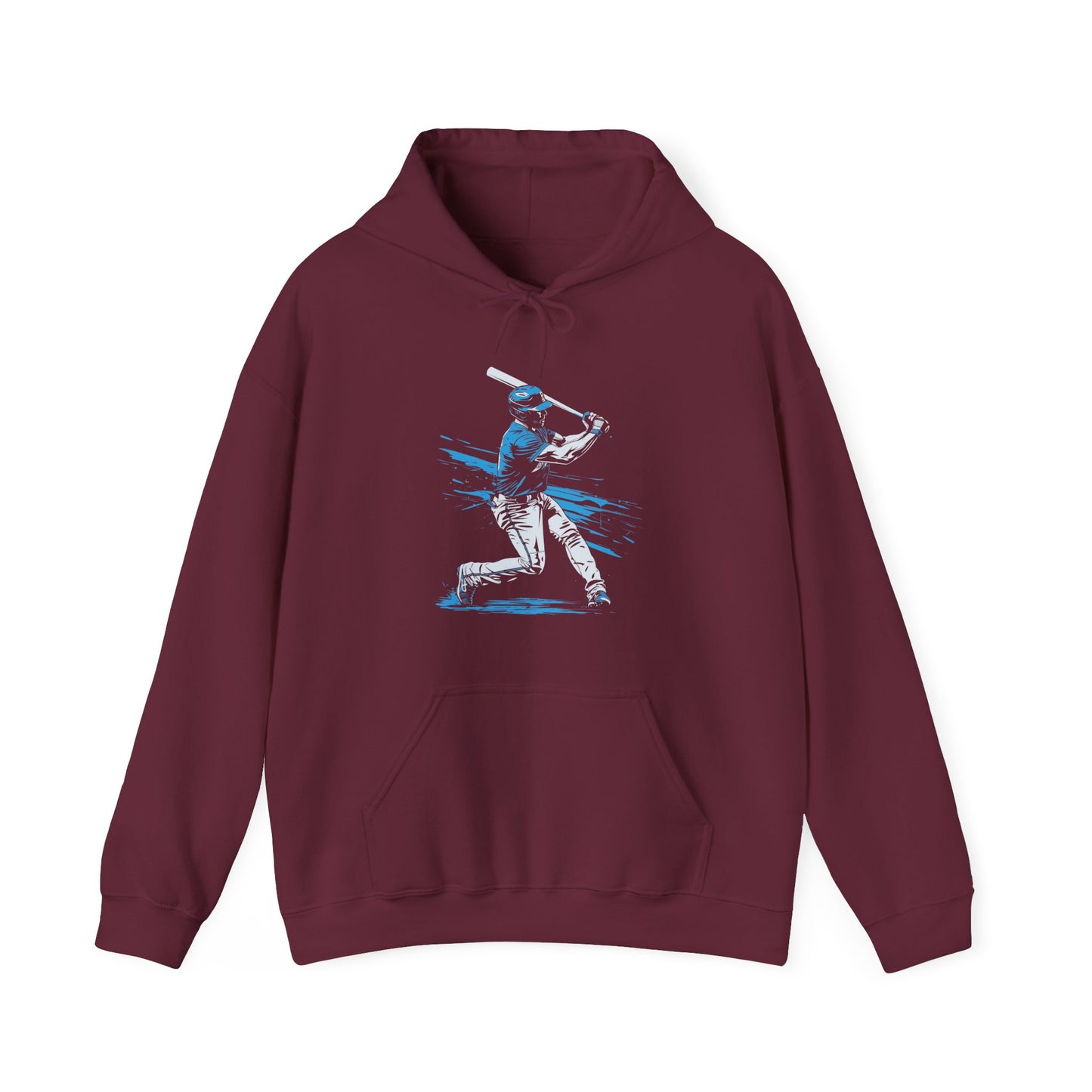 Baseball Player Drip Sports Fan Hoodie For Men Women Kids