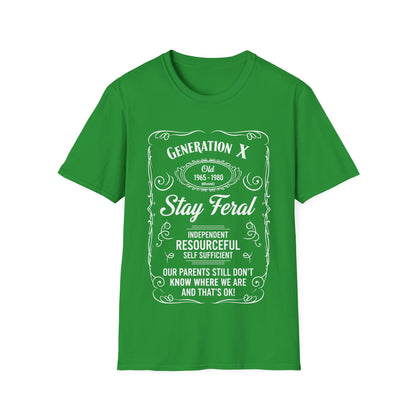 Generation X Stay Feral T-Shirt