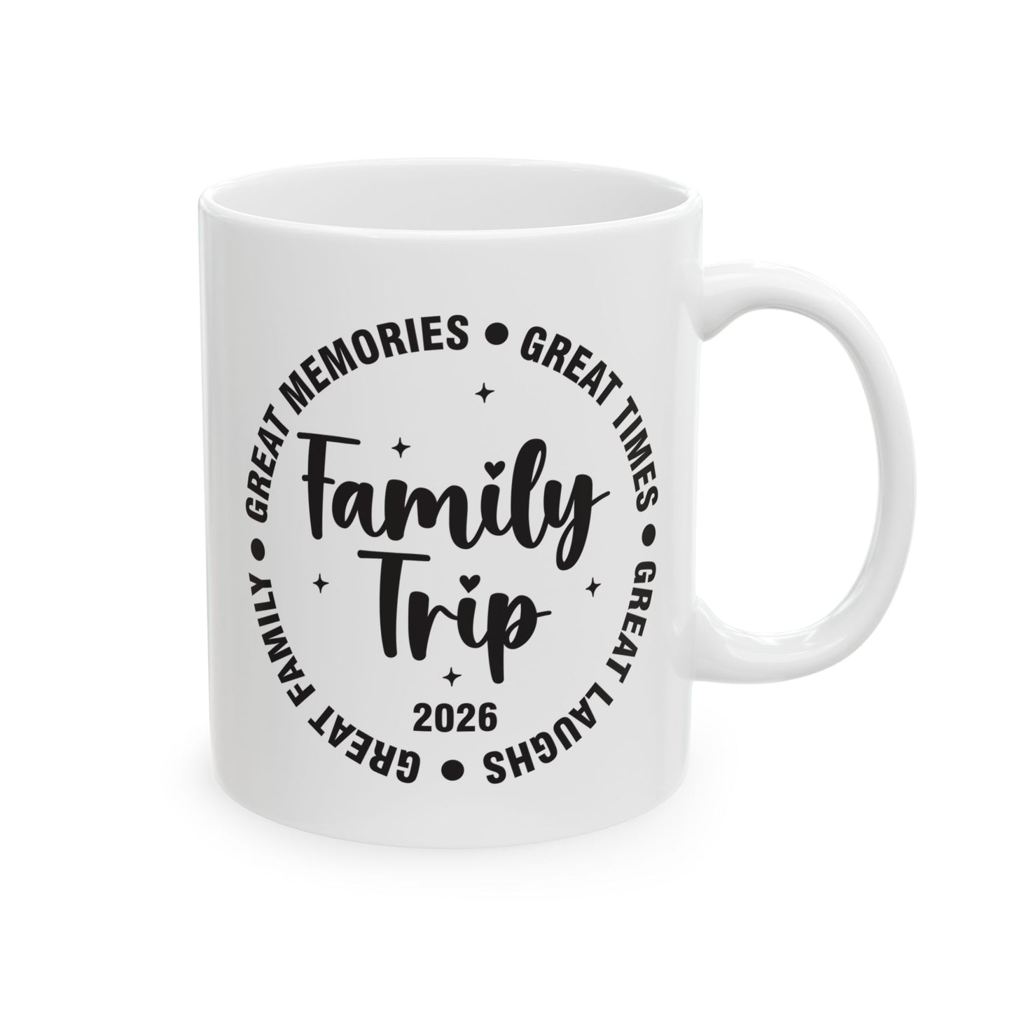 Family Trip Vacation 2026 Matching Summer Group Coffee Mug For Men Women
