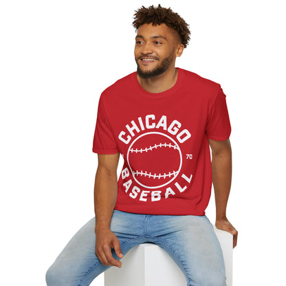 Chicago Baseball Gameday Fan Gear Sports Baseballer T-Shirt For Men Women T-Shirt