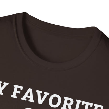 Funny My Favorite Workout Wine Lover Shirt Womens Exercise Tshirt