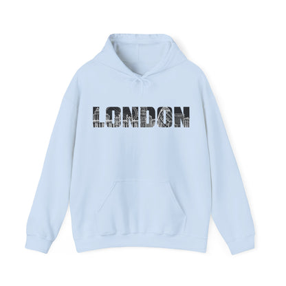 London England Souvenir Flag Phonebooth Double-Decker Bus Hoodie For Men Women Hoodie