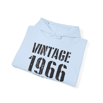 Funny Vintage 1966 60th Birthday Gifts 60 Year Old Hoodie For Men Women Hoodie