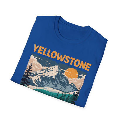 Yellowstone Road Trip 2026 Family National Park Outdoor T-Shirt For Men Women
