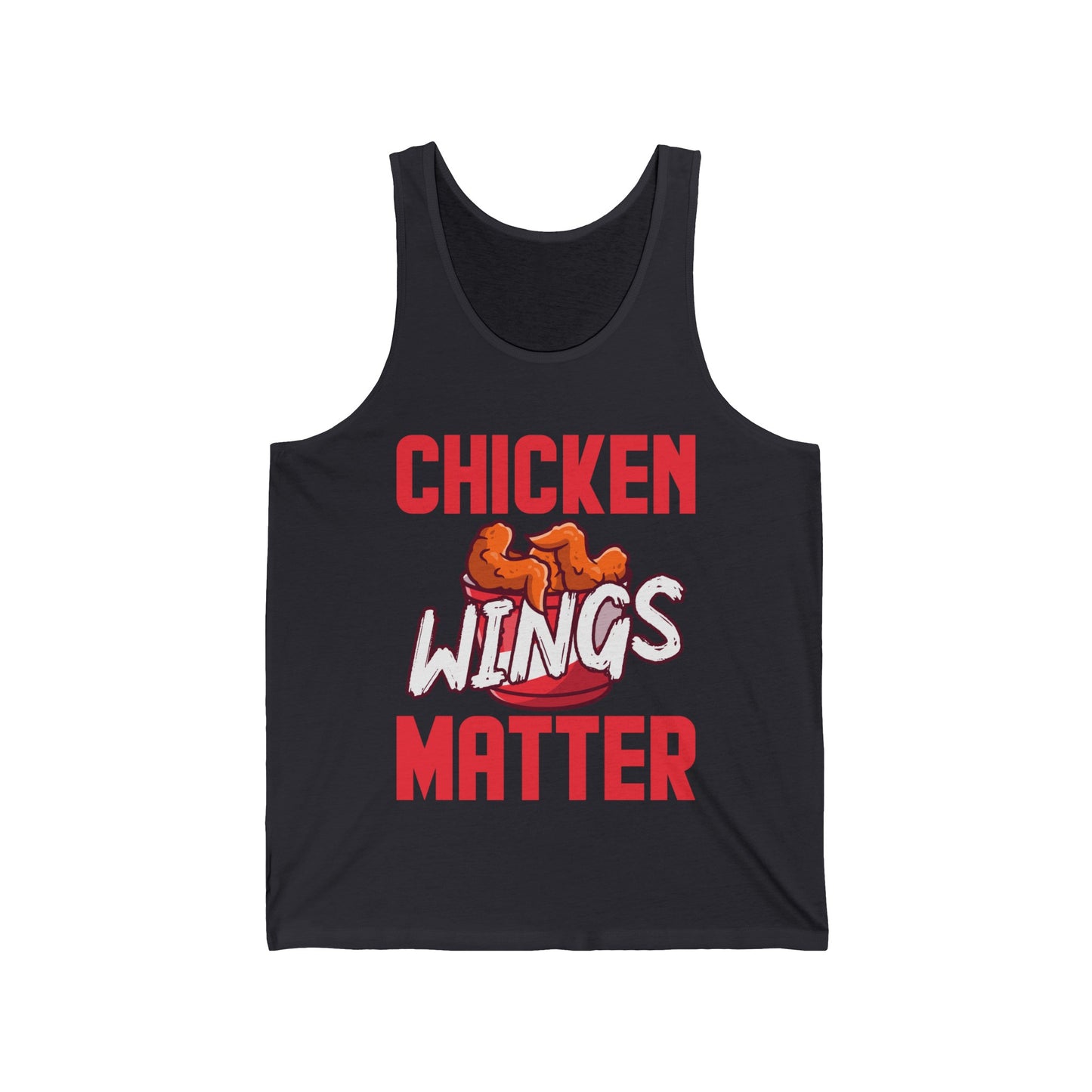 Funny Chicken Wings Matter Funny Chicken Wings Food Lover Foodie Tank Tops