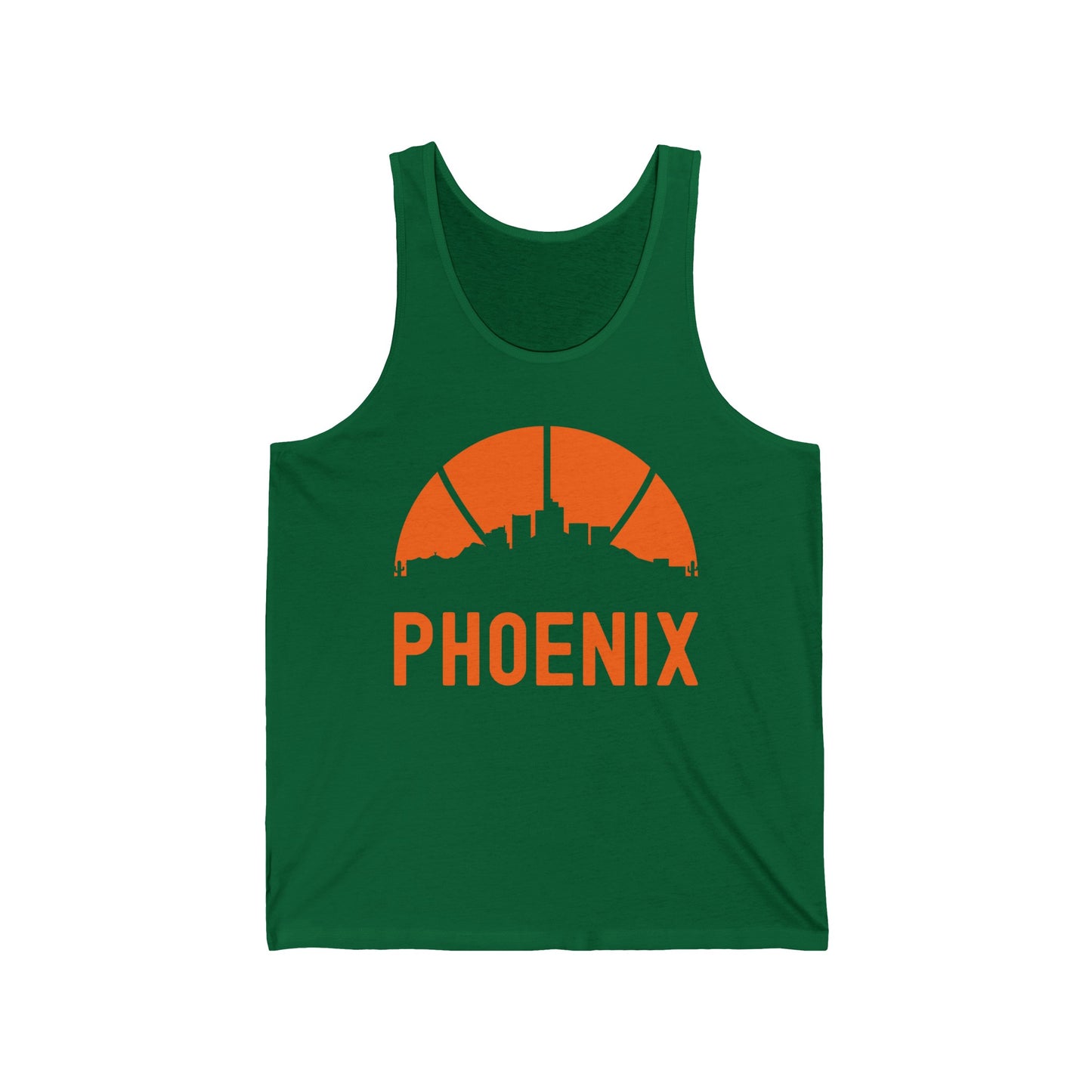 Phoenix Skyline Basketball B-Ball Arizona City Retro Tank Top For Men Women