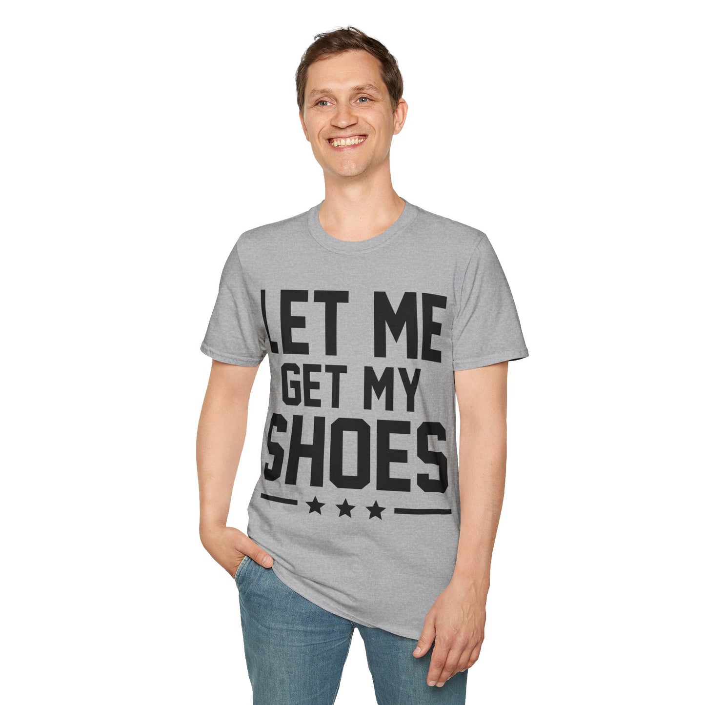 Let Me Get My Shoe Trump 2024 Re Elect President Trump T-Shirt For Men Women T-Shirt