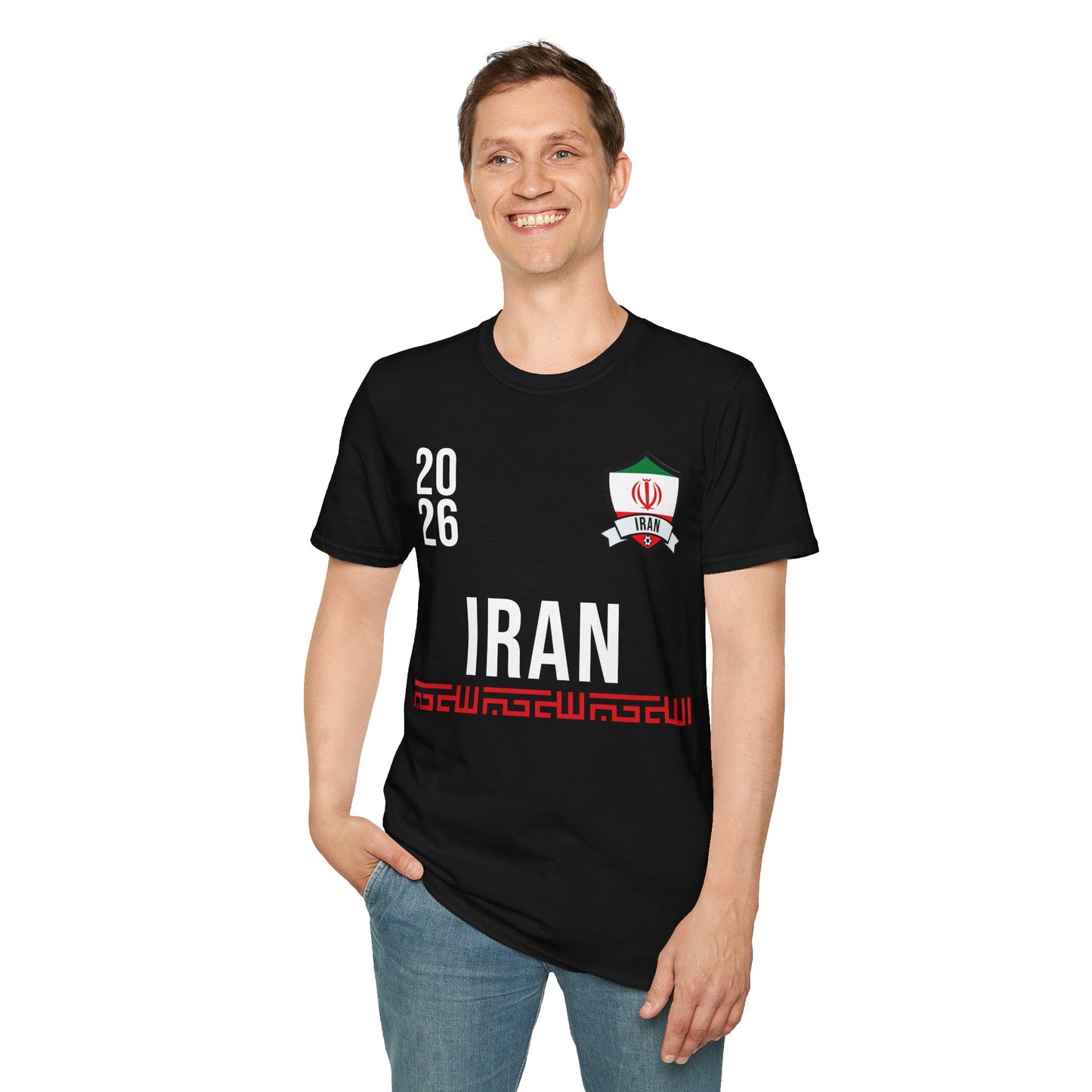 Iran Soccer Tee Flag Football Shirt Gift USA 2026 T-Shirt