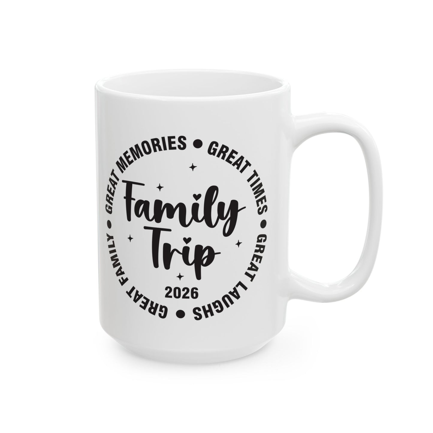 Family Trip Vacation 2026 Matching Summer Group Coffee Mug For Men Women