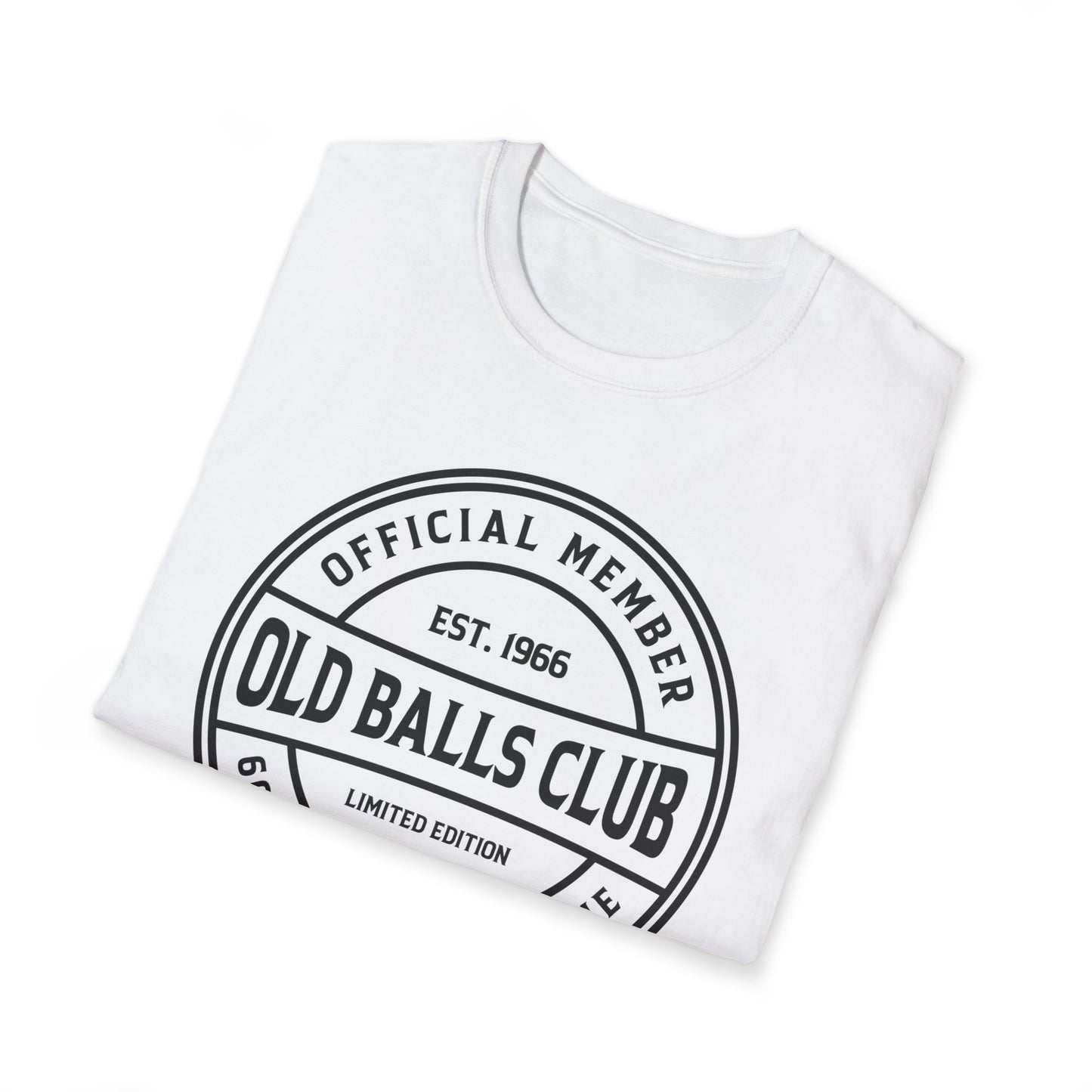 Mens Old Balls Club 60 Years Awesome Sixty 60th Birthday Farthers Day T-Shirt