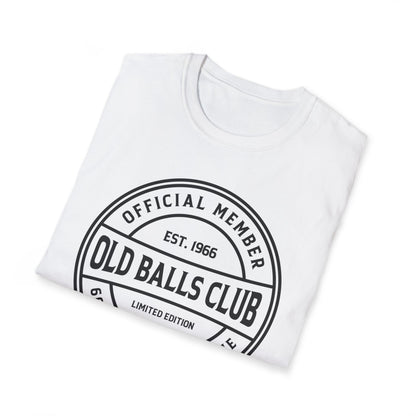 Mens Old Balls Club 60 Years Awesome Sixty 60th Birthday Farthers Day T-Shirt
