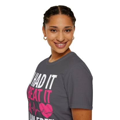 Funny I Had It I Beat It I Am Free Breast Cancer Survivor T-Shirt For Men Women