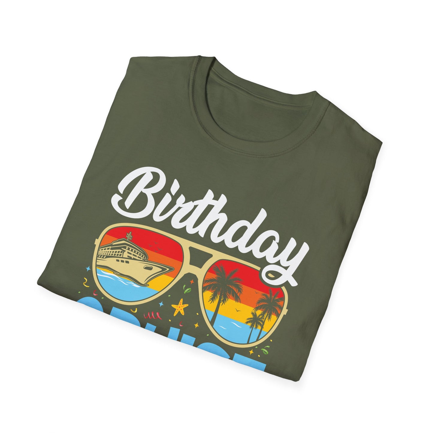 Birthday Cruise Squad 2026 Cruising Bday Vacation Party Crew T-Shirt For Men Women