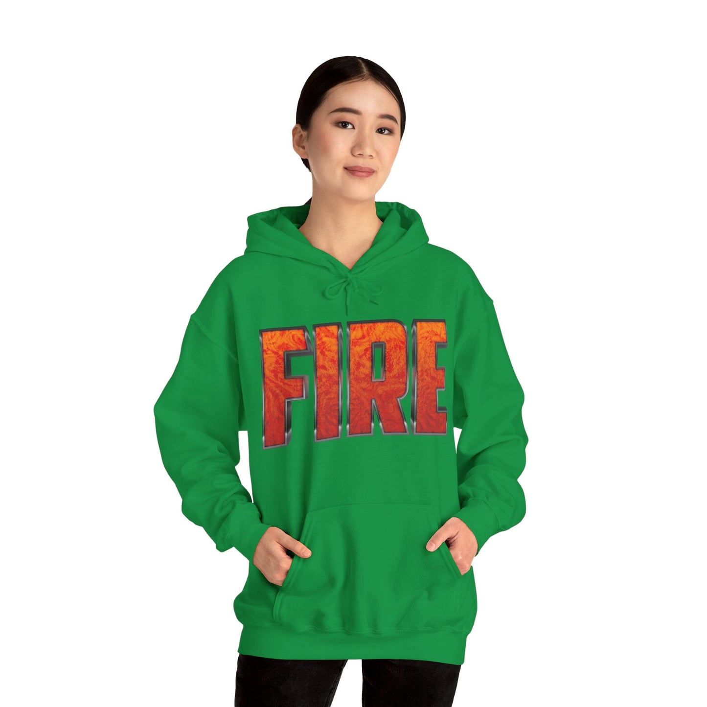 Funny FIRE Couple Matching Halloween Party Costume Hoodie Men Women