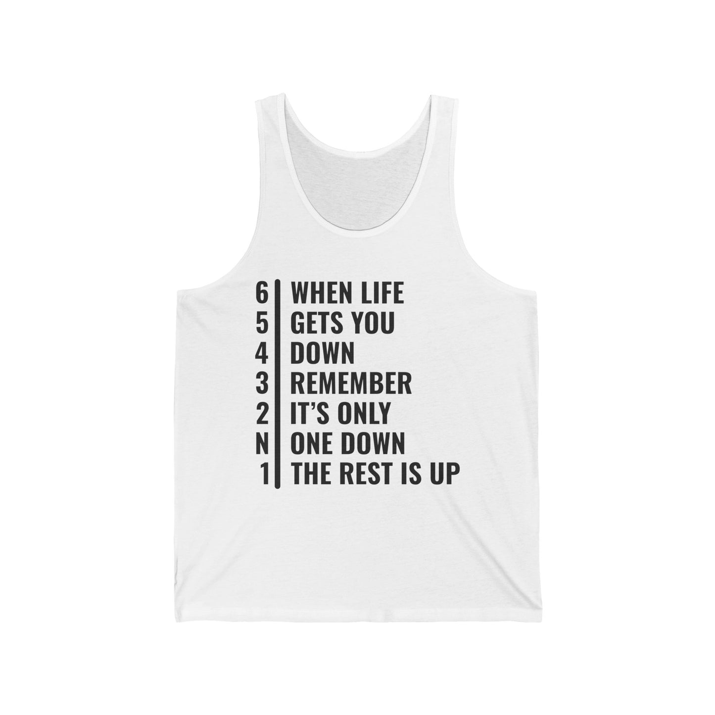 Funny Biker When Life Gets You Down Motorcycle Gear Rider Motercross Tank Top For Men Women Tank Top