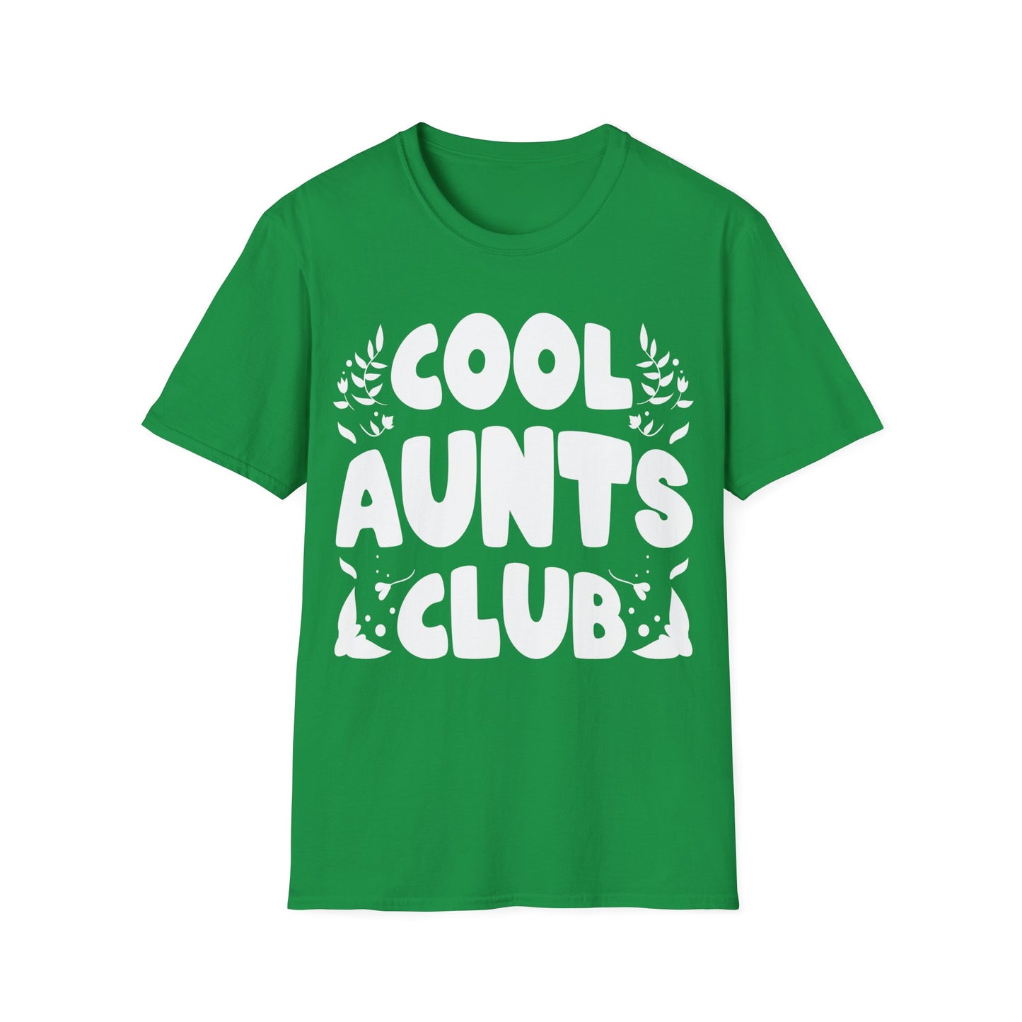 Cool Aunts Club Groovy Retro Smile Aunt Auntie Funny Mother's Day T-Shirt