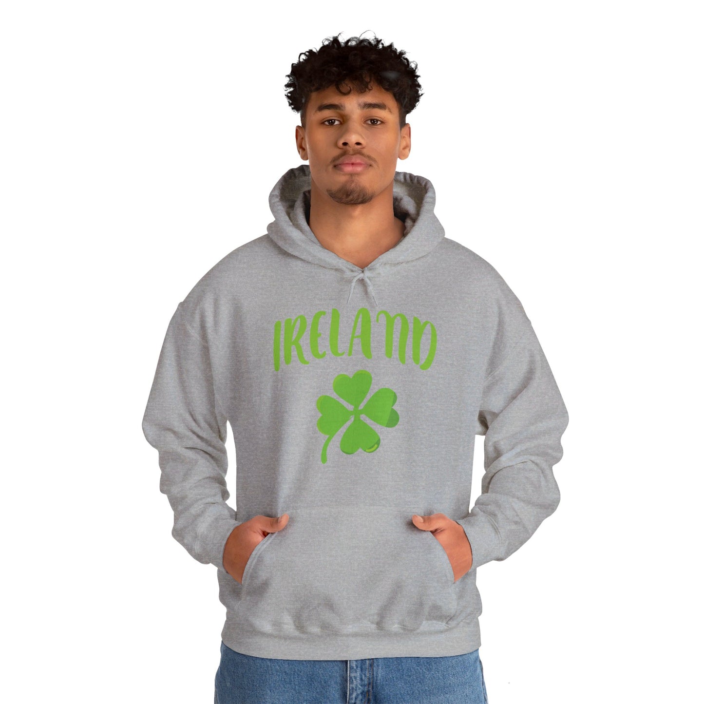 Ireland Shamrock St Patricks Day Clover Irish Hoodie For Men Women Hoodie