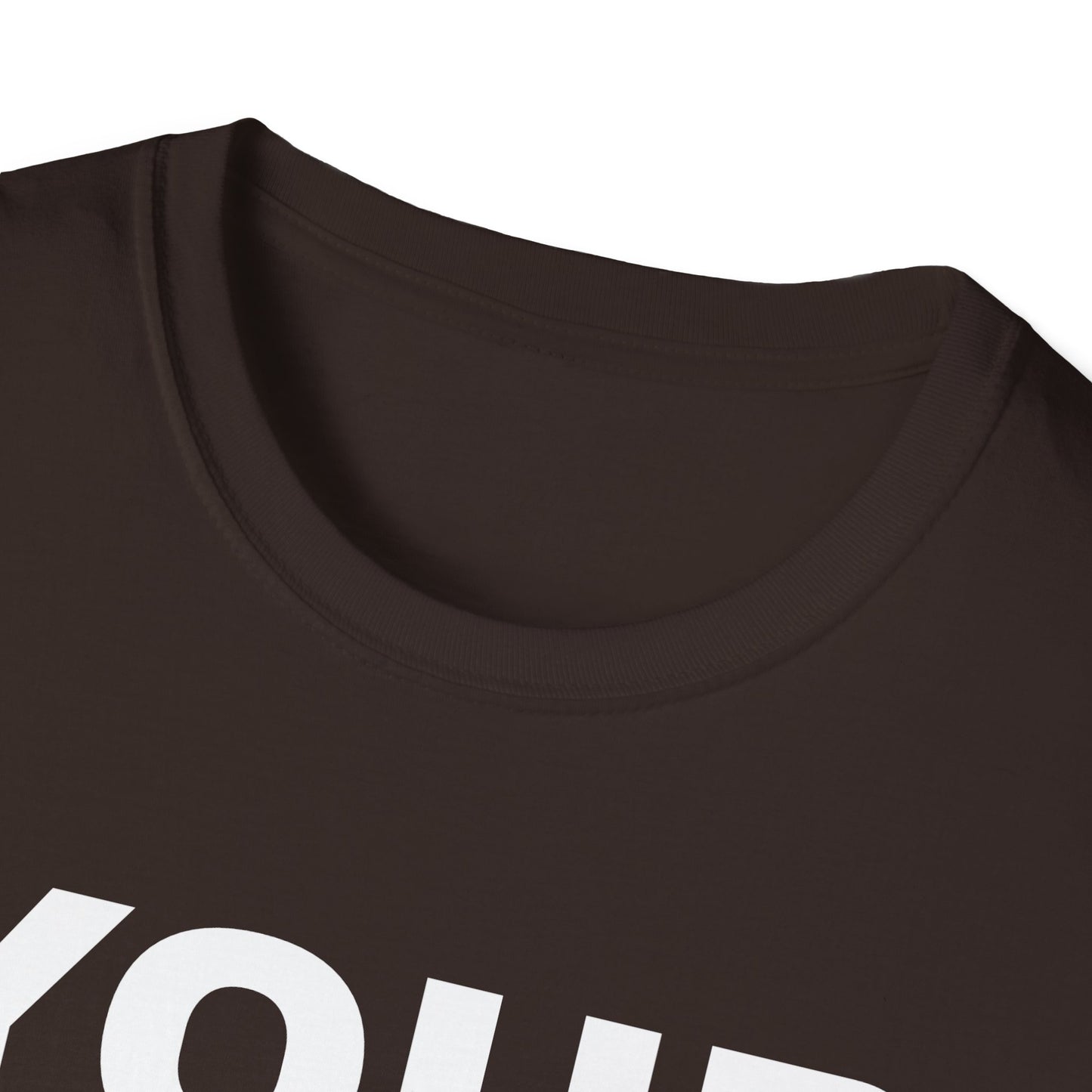 Custom Text Personalized Your Design on Unisex Softstyle T-Shirt