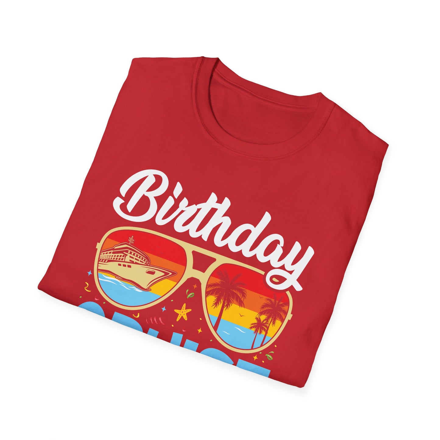 Birthday Cruise Squad 2026 Cruising Bday Vacation Party Crew T-Shirt For Men Women