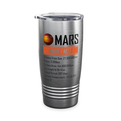 Mars Facts About Mars Planet Space Lover Tumbler Men Women