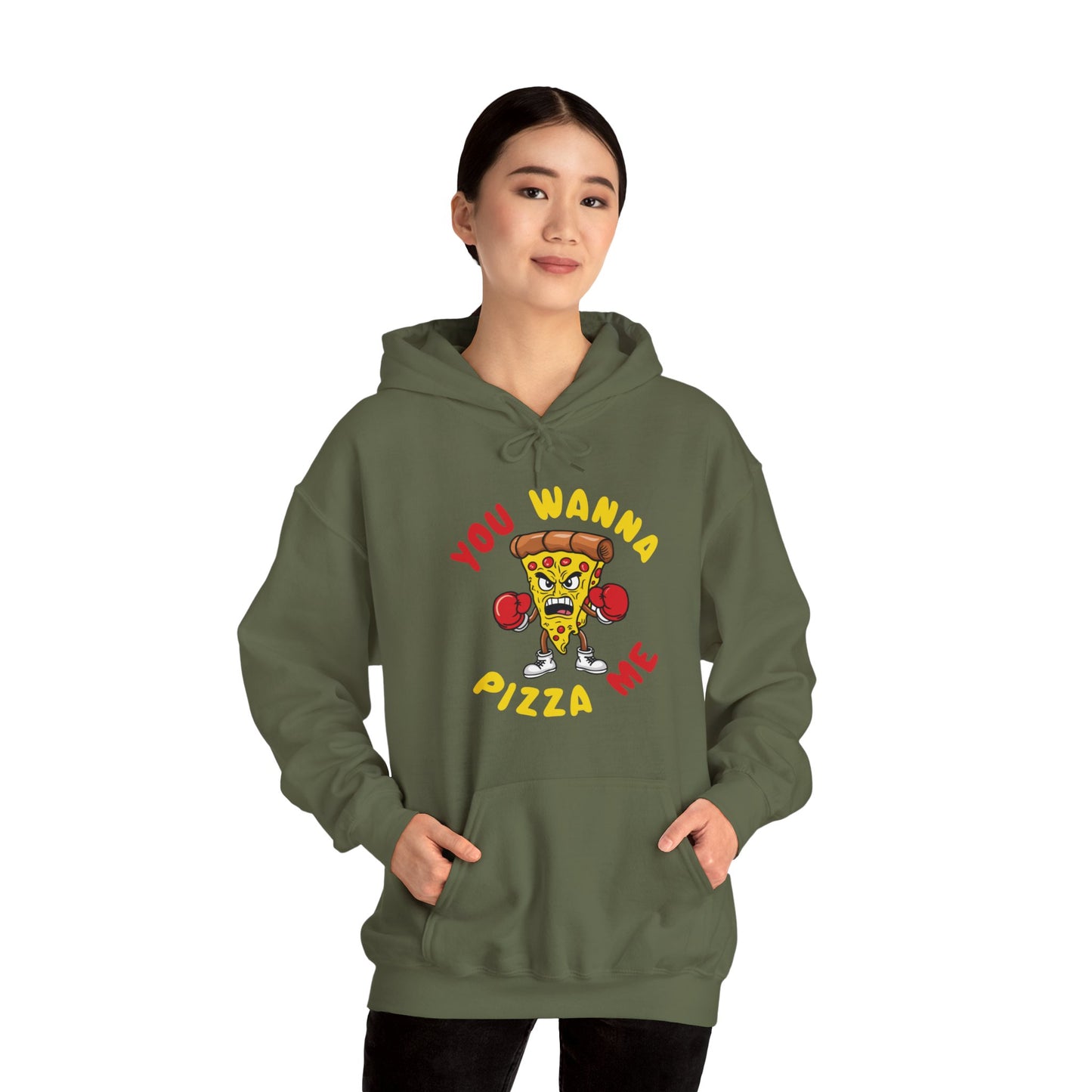 Funny You Wanna Pizza Me Foods Lovers Hoodie For Men Women Hoodie