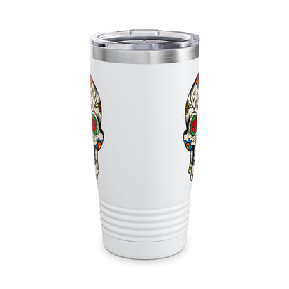 Sugar Skull Dia De Los Muertos Costume Halloween Day Of Dead Tumbler