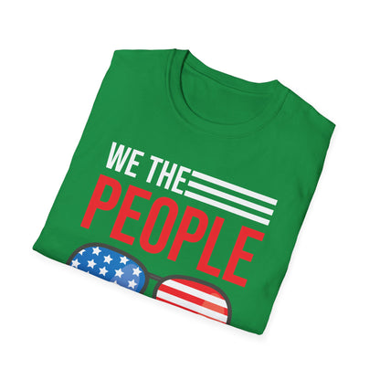 Funny We The People Like to Party Drinking 4th of July USA Independence Day T-Shirt For Men Women