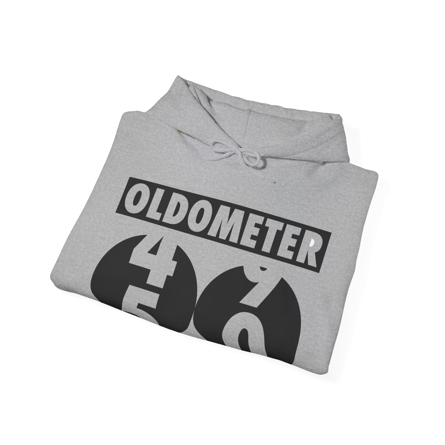 Funny Oldometer Odometer 50th Birthday Gift 50 yrs Old Joke Hoodie For Men Women Hoodie