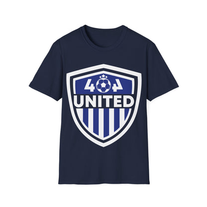 Funny 404 United Atlanta Soccer Badge Jersey T-Shirt For Soccer Lover Men Women T-Shirt