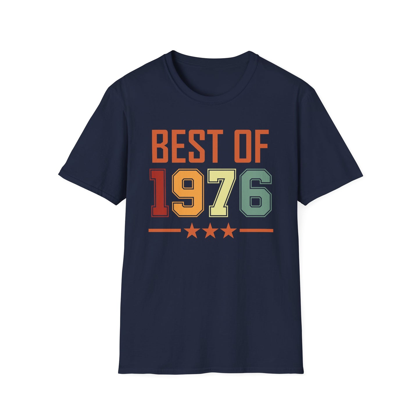 Funny Vintage Best of 1976 50 Year Old Gift 50th Birthday T-Shirt For Men Women T-Shirt