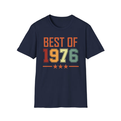 Funny Vintage Best of 1976 50 Year Old Gift 50th Birthday T-Shirt For Men Women T-Shirt