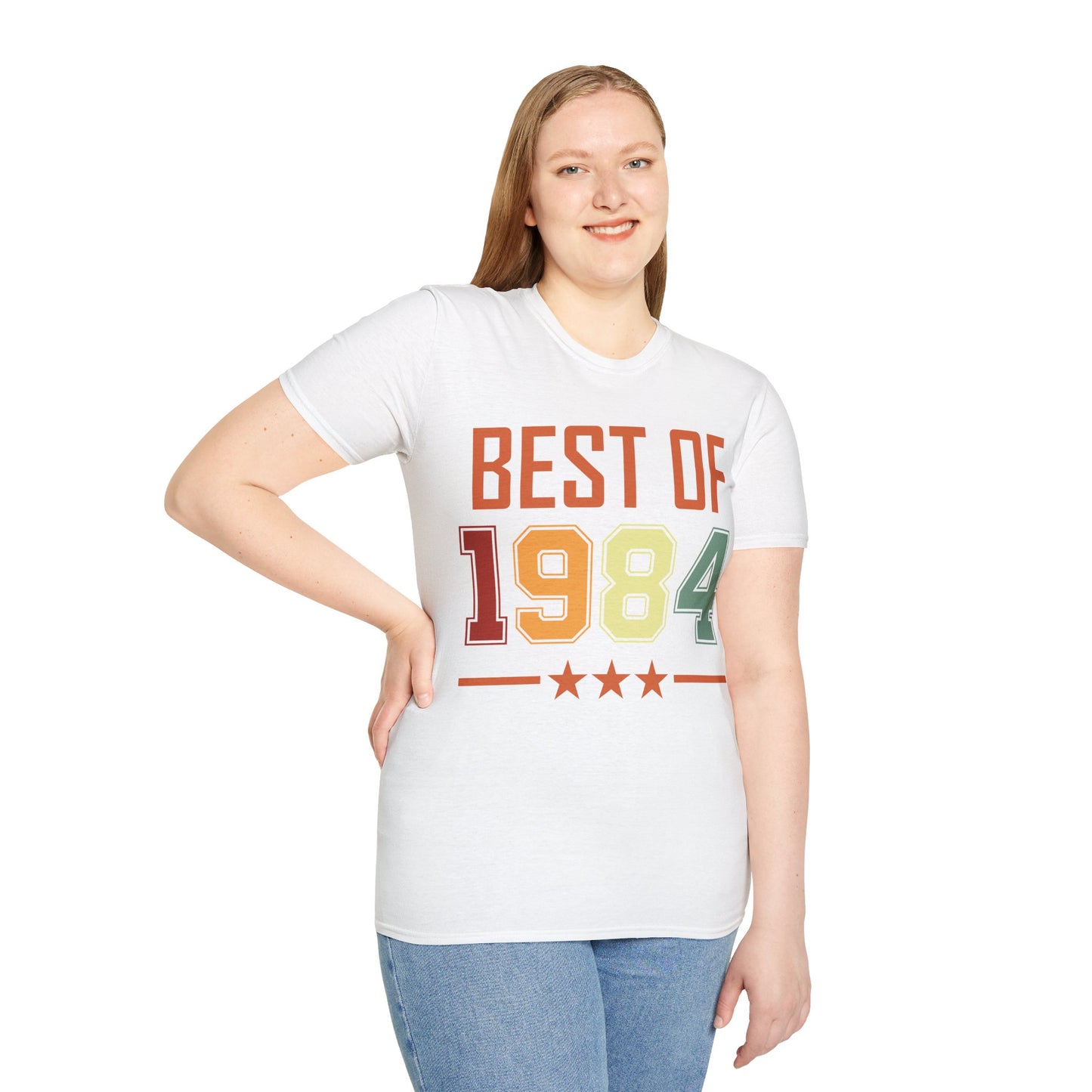 Funny Vintage Best of 1984 40 Year Old Gift 40th Birthday T-Shirt For Men Women T-Shirt