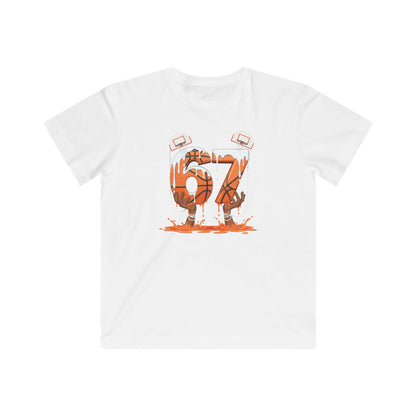 Basketball 67 Six Seven Funny Gen Alpha Meme Drip T-Shirt