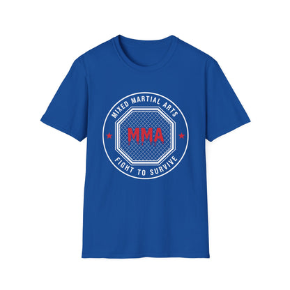 MMA Mixed Martial Arts CAGE BJJ T-Shirt