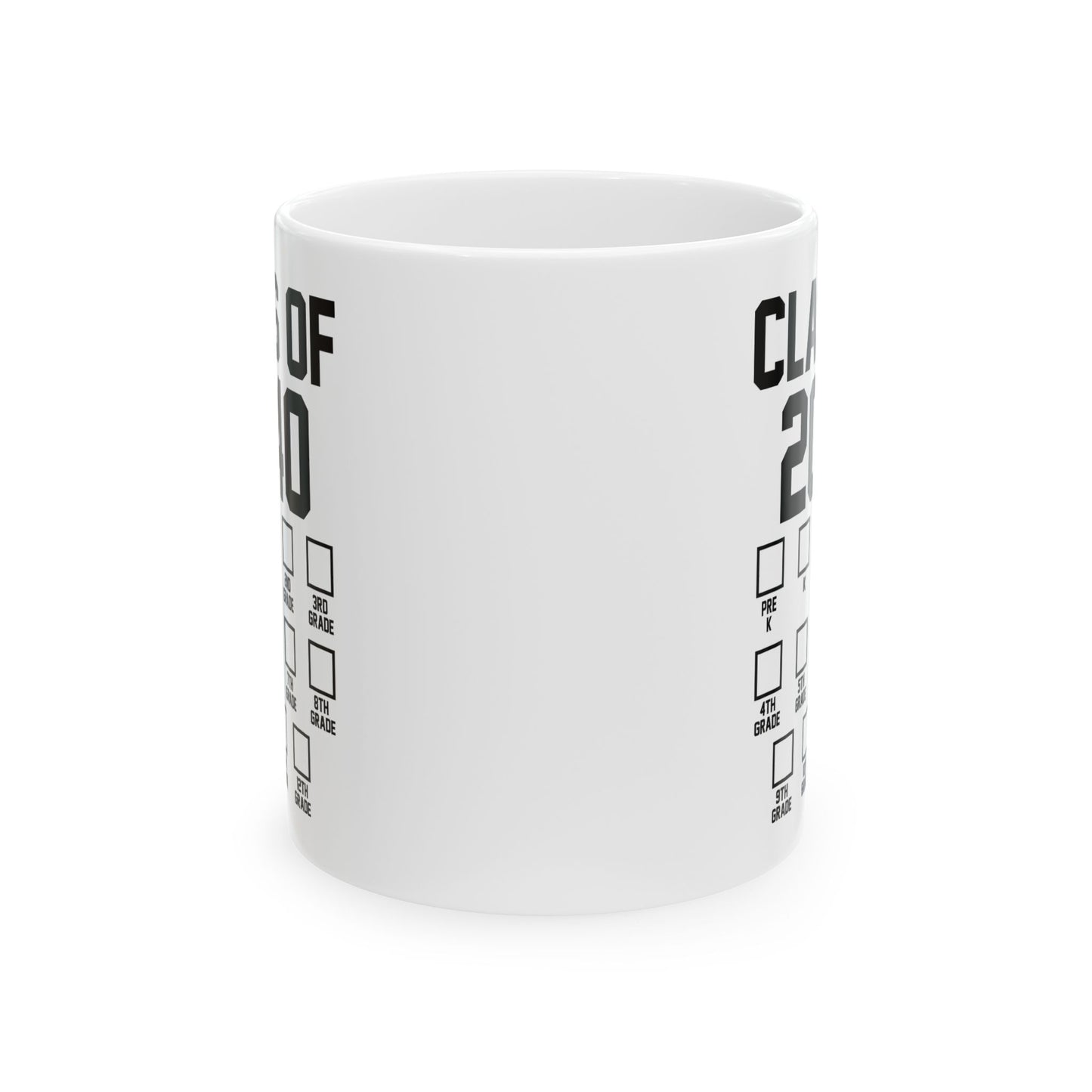 Class of 2040 Grow with Me Checklist Pre-k to 12th Grade Coffee Mug