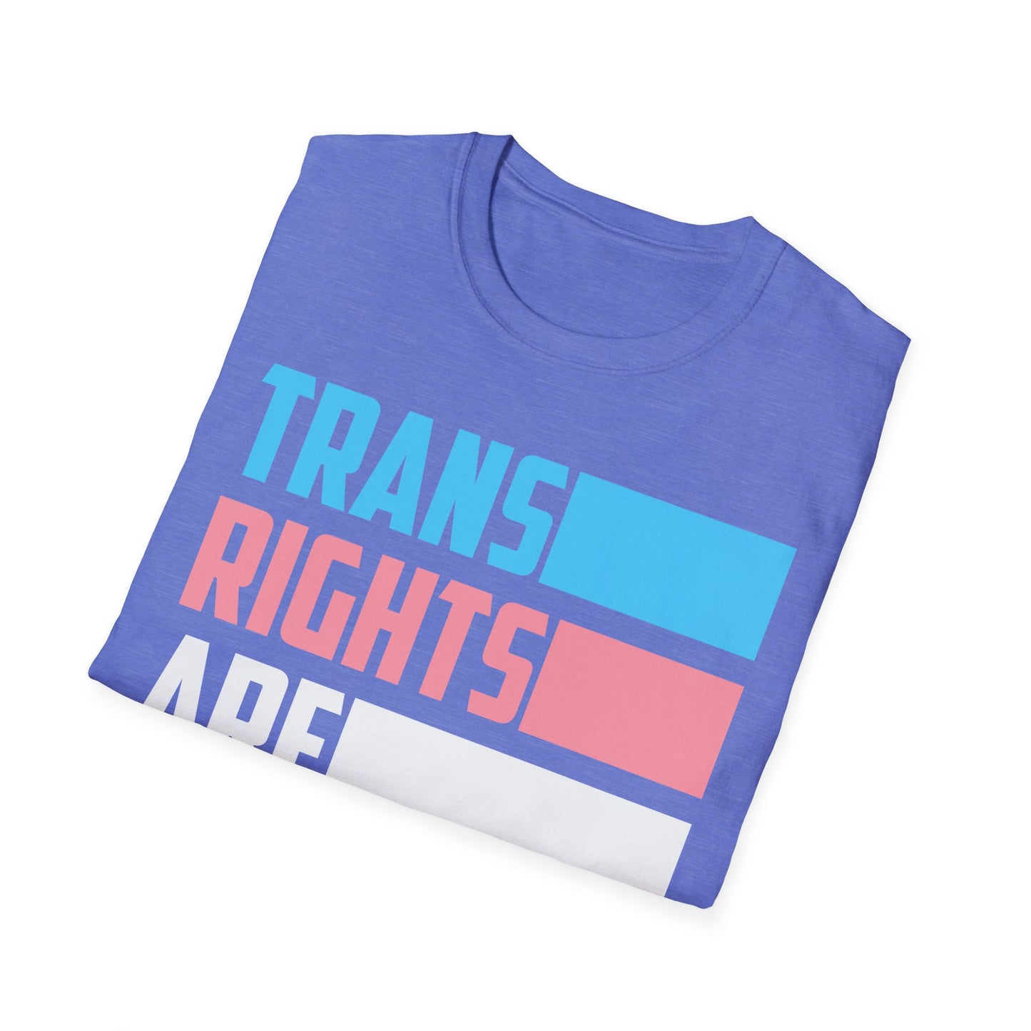 Trans Rights Are Human Rights Transgender Flag T-Shirt Gift For Men Women