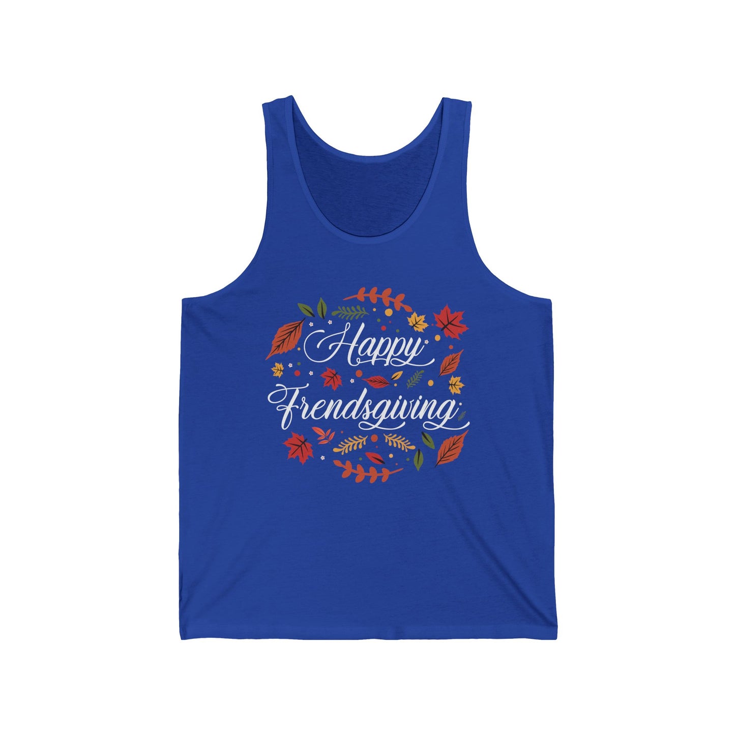 Funny Happy Friendsgiving Top Turkey Friends Thanksgiving Tank Top