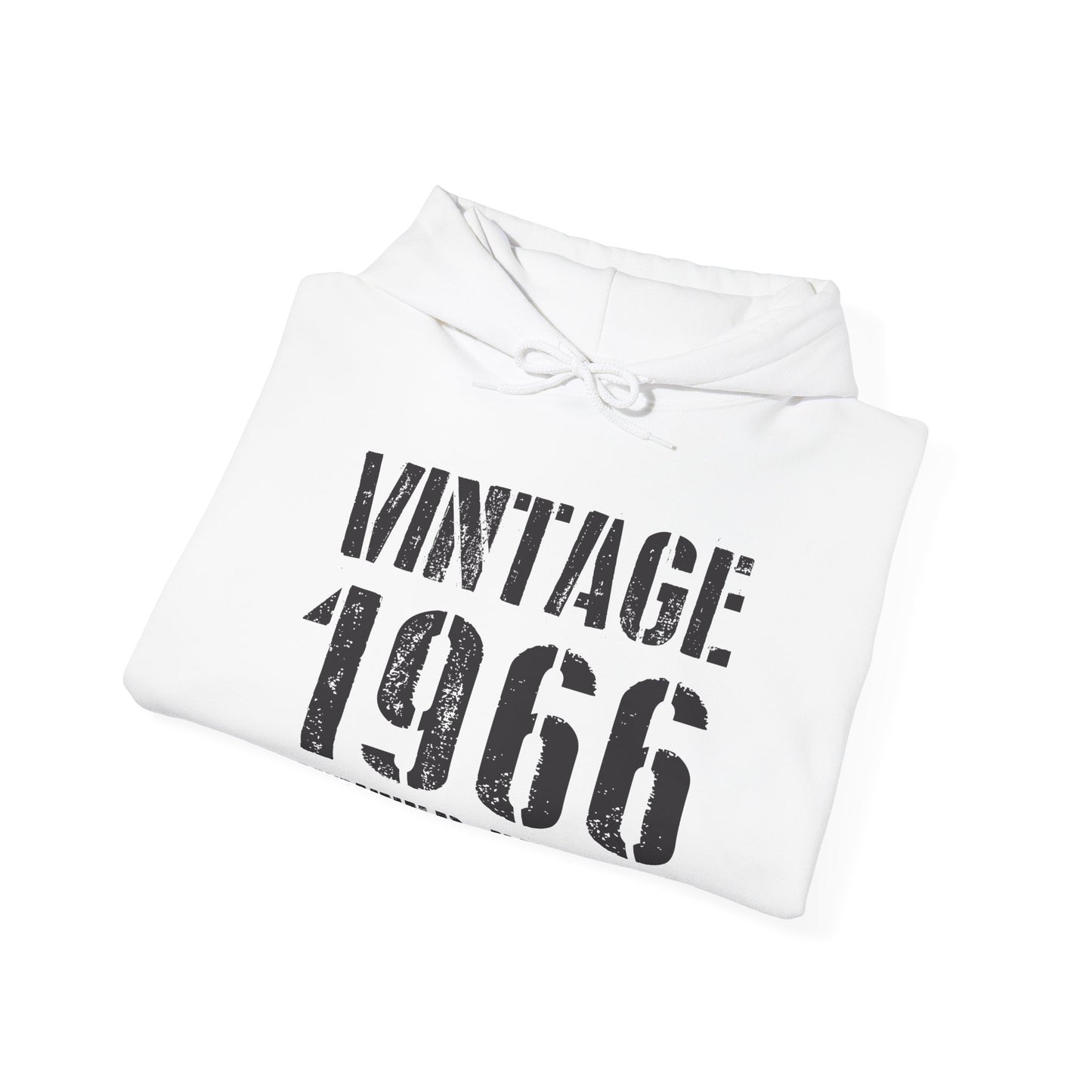 Funny Vintage 1966 60th Birthday Gifts 60 Year Old Hoodie For Men Women Hoodie