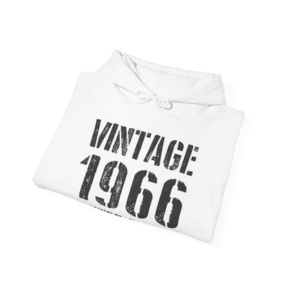 Funny Vintage 1966 60th Birthday Gifts 60 Year Old Hoodie For Men Women Hoodie