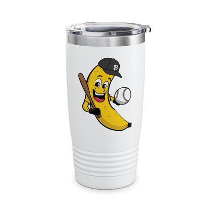 Funny Banana Playing Baseball Fruit Lover Baseball Player Tumbler For Men Women Tumbler