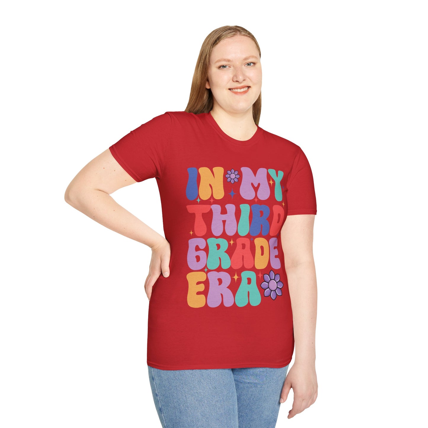 Funny In My 3rd Grade Era Back to School In My Third Grade Era T-Shirt For Men Women T-Shirt