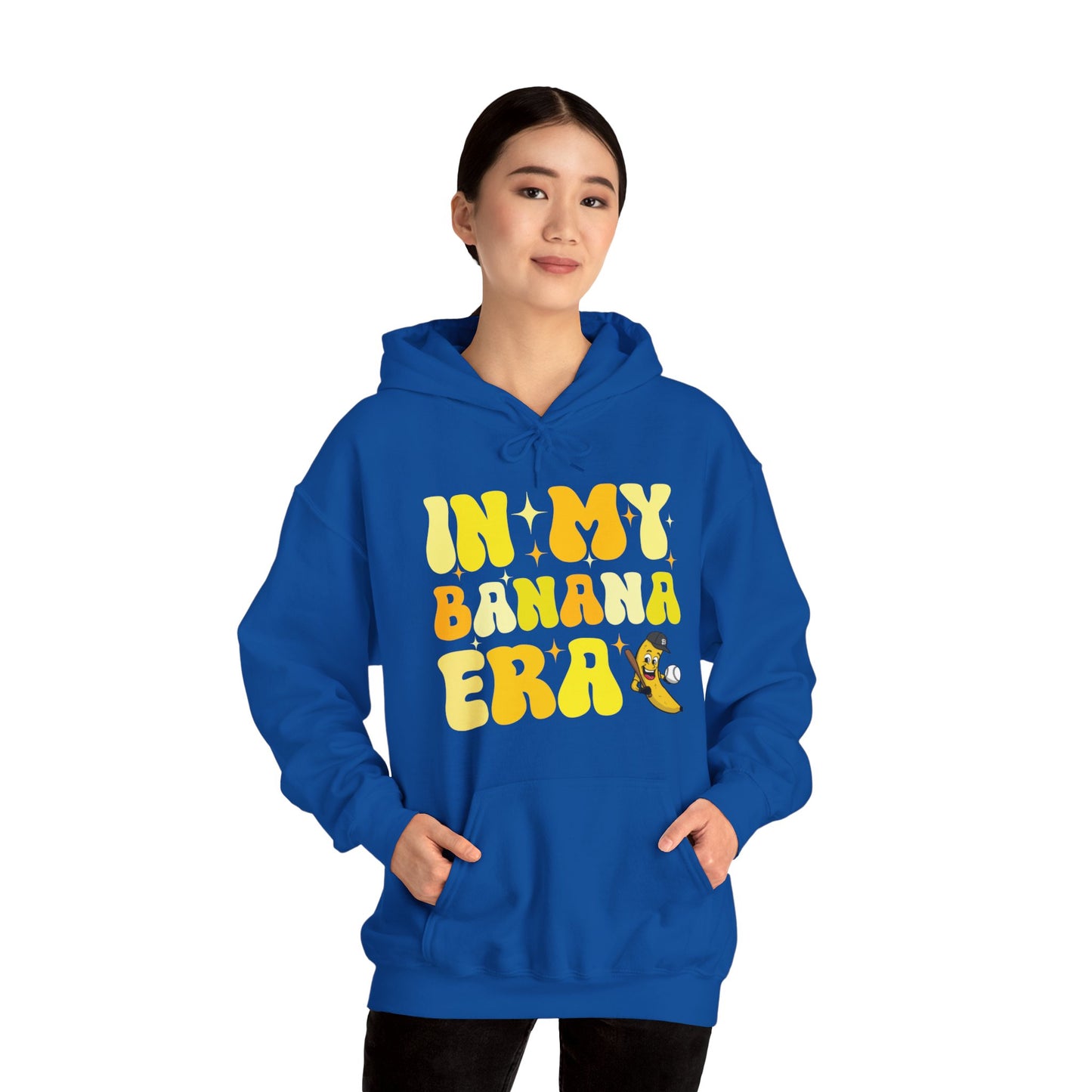 Funny In My Bananas Era Fruit Lover Baseball Player Hoodie For Men Women Hoodie
