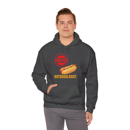 Certified Hotdogologist Hotdog Cool Sausage Hot Dog Lover Hoodie For Men Women Hoodie